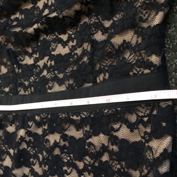 Black Lace Cocktail Dress - Picture 4 of 8